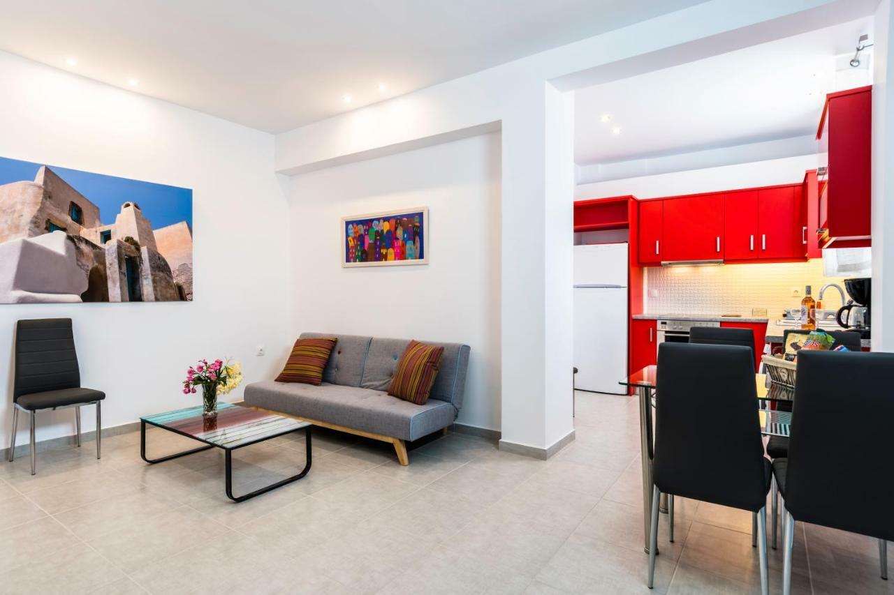 Adelphi Apartments Perissa  Bagian luar foto